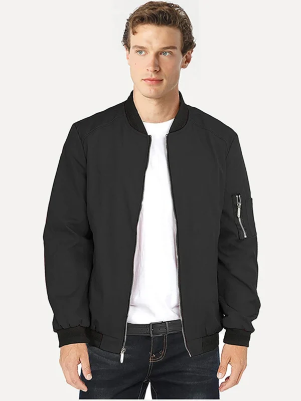 Men's Fashion Jacket, Baseball Style Outerwear, Casual and Versatile, Suitable for Various Occasions - Image 6