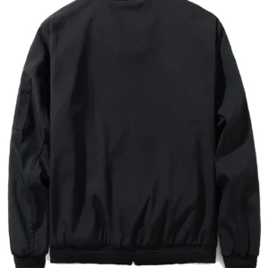 Men's Fashion Jacket, Baseball Style Outerwear, Casual and Versatile, Suitable for Various Occasions