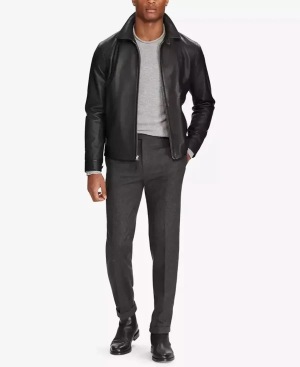 Polo Ralph Lauren | Men's Leather Jacket - Image 4
