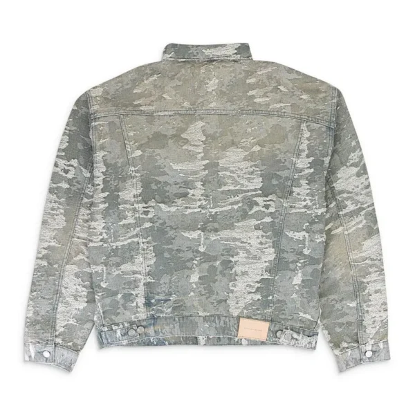 Purple Brand | JACQUARD JACKET VINTAGE Indigo DENIM JACKETS - Image 2