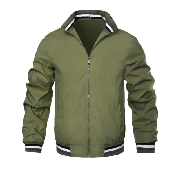 Fashion Men's Windbreak Bomber Jacket Spring Summer Man Casual Outdoors Portswear jacket Jackets for men Coats men clothing - Image 4