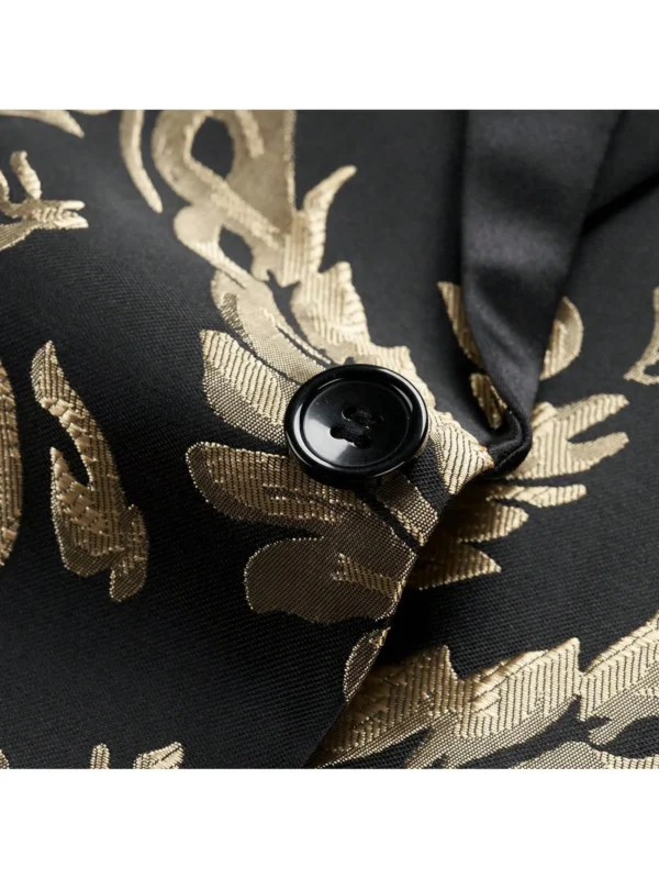 Men's Sport Coats & Blazers Shawl Lapel One Button Slim Fit Long Sleeve Jacket Tuxedo Party Dinner Wedding Blazer - Image 6