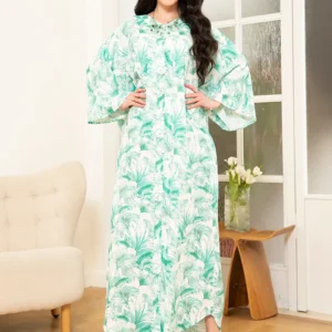 2025 Spring/Summer Collection - Boho Riche V-Neck Pocket Batwing Sleeve Long Dress - Feminine Fit, Vacation Style