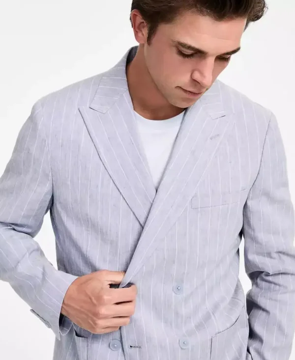 Calvin Klein | Men's Slim Fit Double Breasted Suit Jacket - Image 2