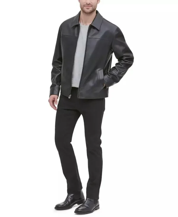 Cole Haan | Men's Leather Jacket, Created for Macy's - Image 3