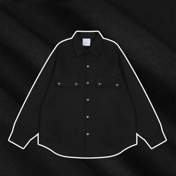 Men‘S Denim Jacket Cowboy Retro Cotton Denim Coat Spring Loose Fit Jeans Jacket Outerwear Vintage Y2k Washed Harajuku Denim Coat