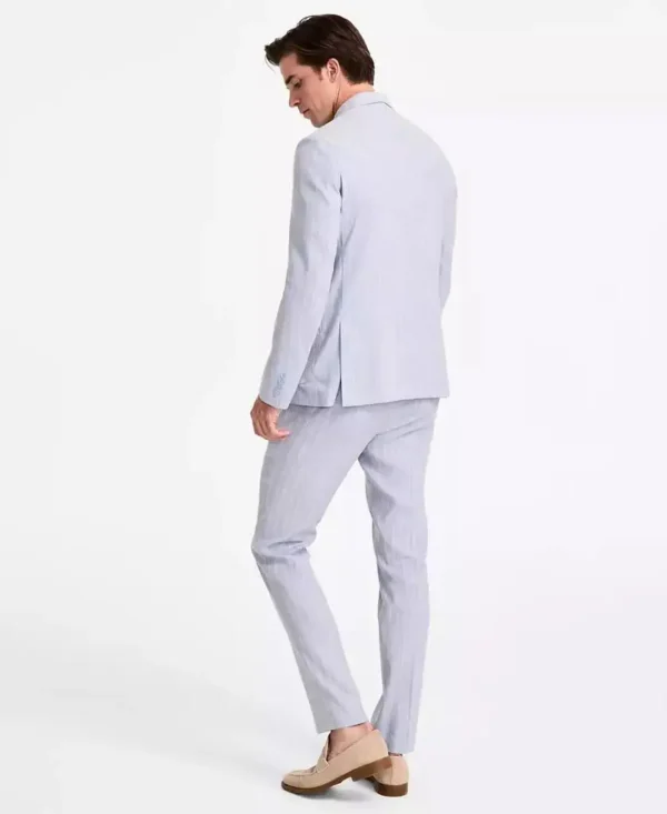 Calvin Klein | Men's Slim Fit Double Breasted Suit Jacket - Image 4