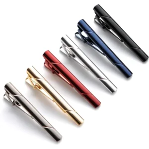 Tie Clips for men Tie Bar Clip Set for Regular Ties Necktie Wedding Business Tie Pin Clips