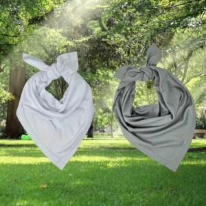 2 Pieces Summer&Autumn Cooling Neck Gaiter Headband Scarf Face Clothing Neck Gaiter Scarf Sunscreen Breathable Bandana
