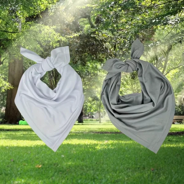 2 Pieces Summer&Autumn Cooling Neck Gaiter Headband Scarf Face Clothing Neck Gaiter Scarf Sunscreen Breathable Bandana