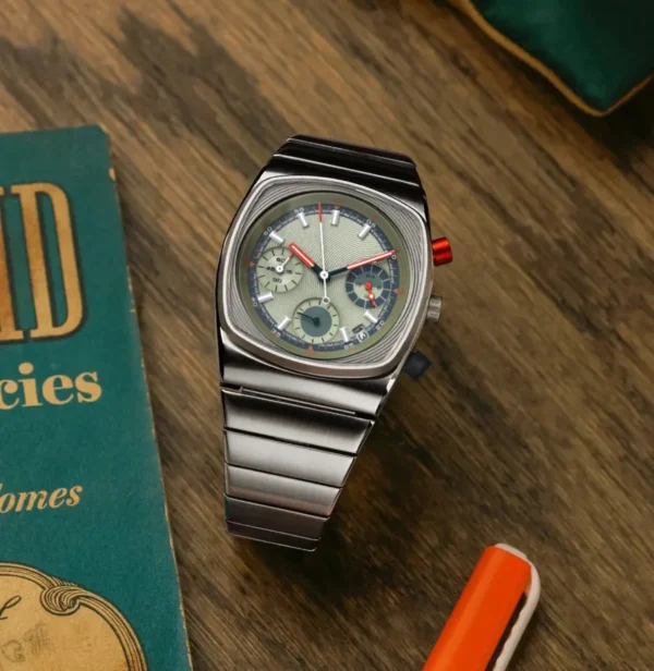 2025 Square Watch Men's Fashion Trend Light Luxury Brand Authentic Premium Men's Sports High end Men's Watch - Image 2