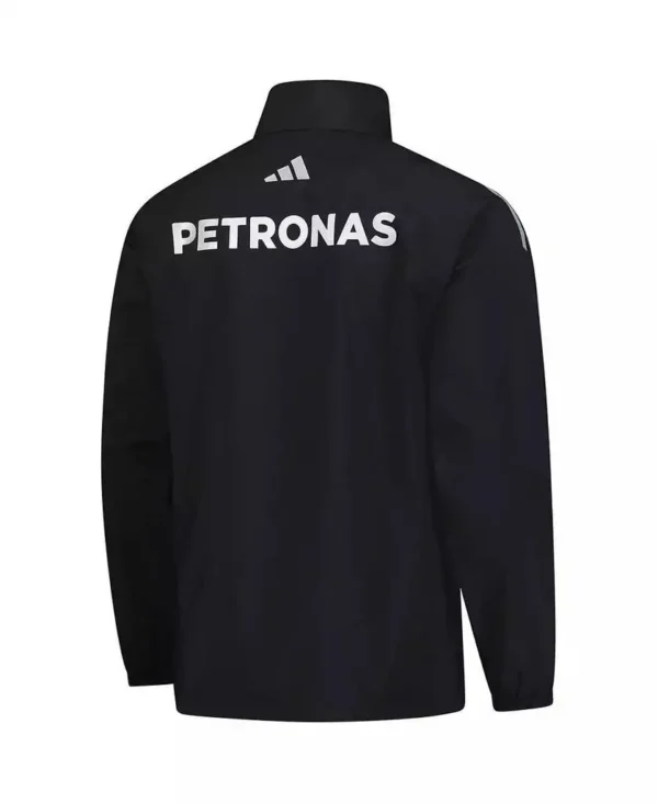 adidas | Men's Black Mercedes-AMG Petronas F1 Team Wear Mechanics Full-Zip Jacket - Image 3