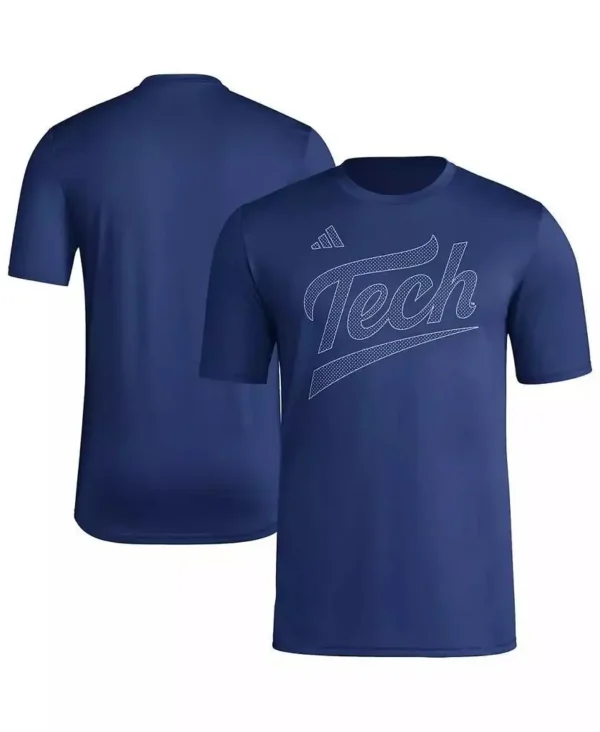 adidas | Men's Navy Georgia Tech Yellow Jackets Locker Local Impression T-Shirt