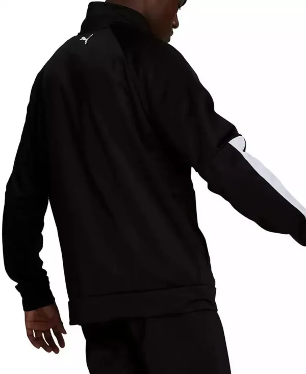 Puma | Men's Contrast Logo Tricot Jacket 2.0 - Image 2