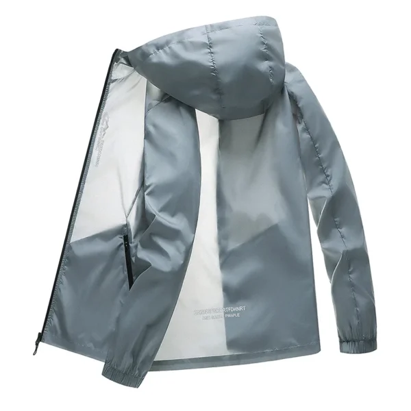 New Summer Men's Jackets UV Blocking Skin Coats UPF30+ Sunscreen Outdoor Clothing Sun Protection Thin Windbreakers Big Size 5XL - Image 3