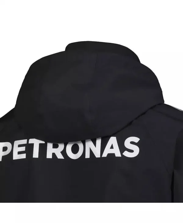 adidas | Men's Black Mercedes-AMG Petronas F1 Team Wear Mechanics Full-Zip Jacket - Image 4