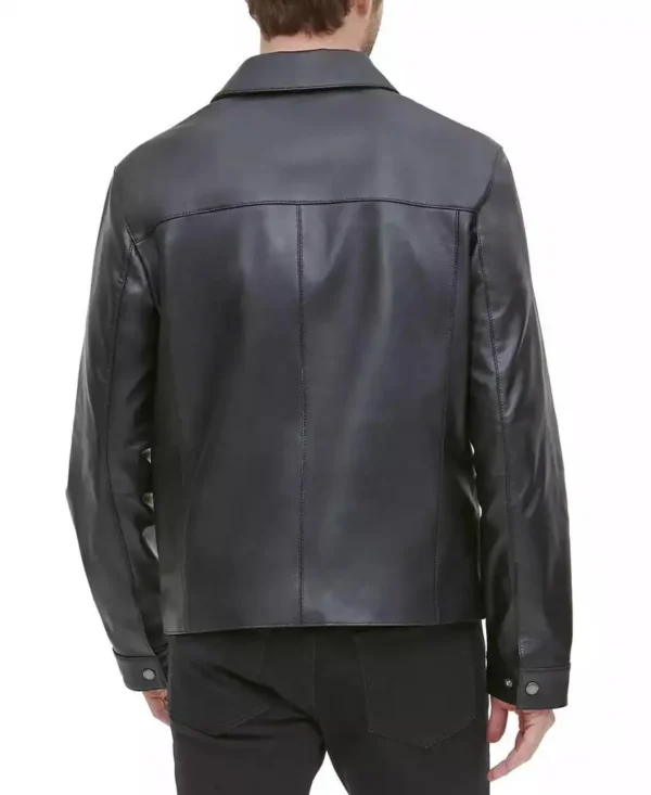 Cole Haan | Men's Leather Jacket, Created for Macy's - Image 5