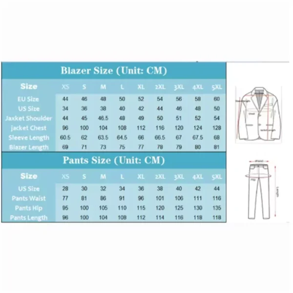 Double Breasted Men Suits with Peaked Lapel Slim Fit 2 Piece Groomsmen Wedding Tuxedo Male Fashion Prom Costume Jacket Pants Set - Image 4